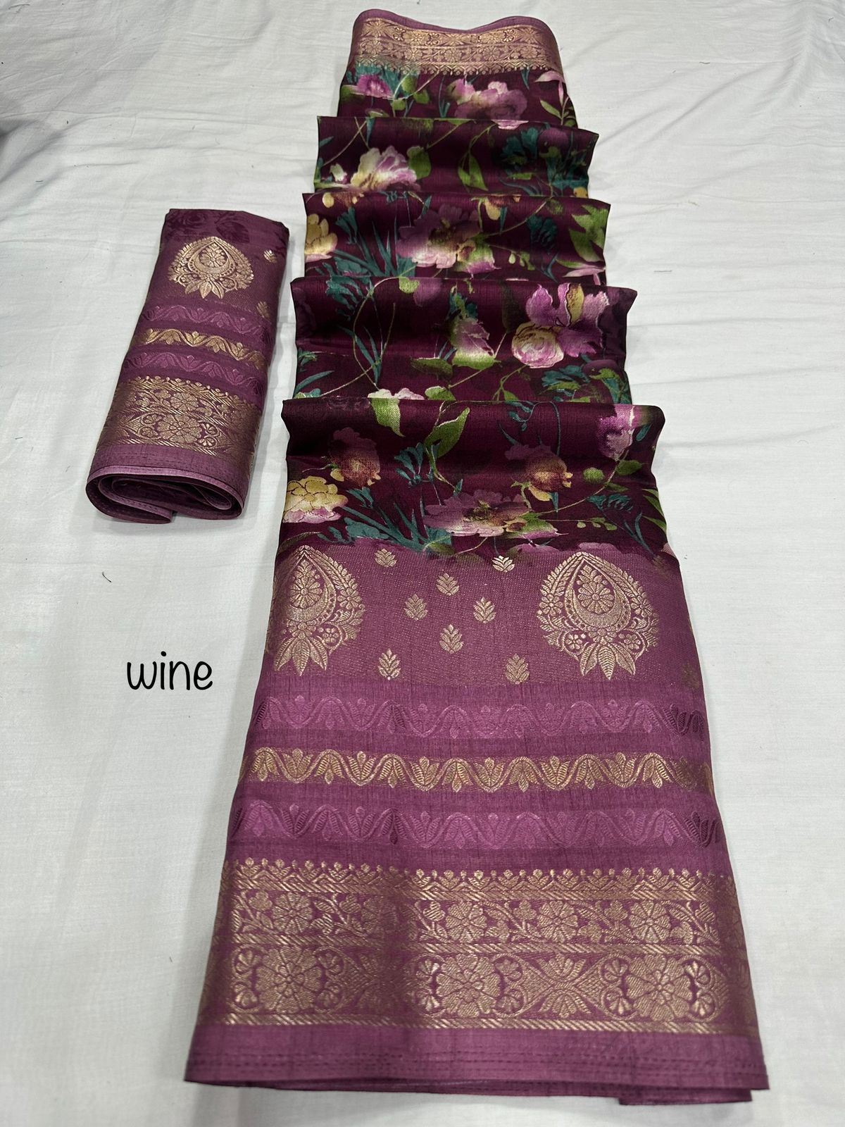 Wow Printed Designer Non Catalog Sarees Wholesale Shop In Surat